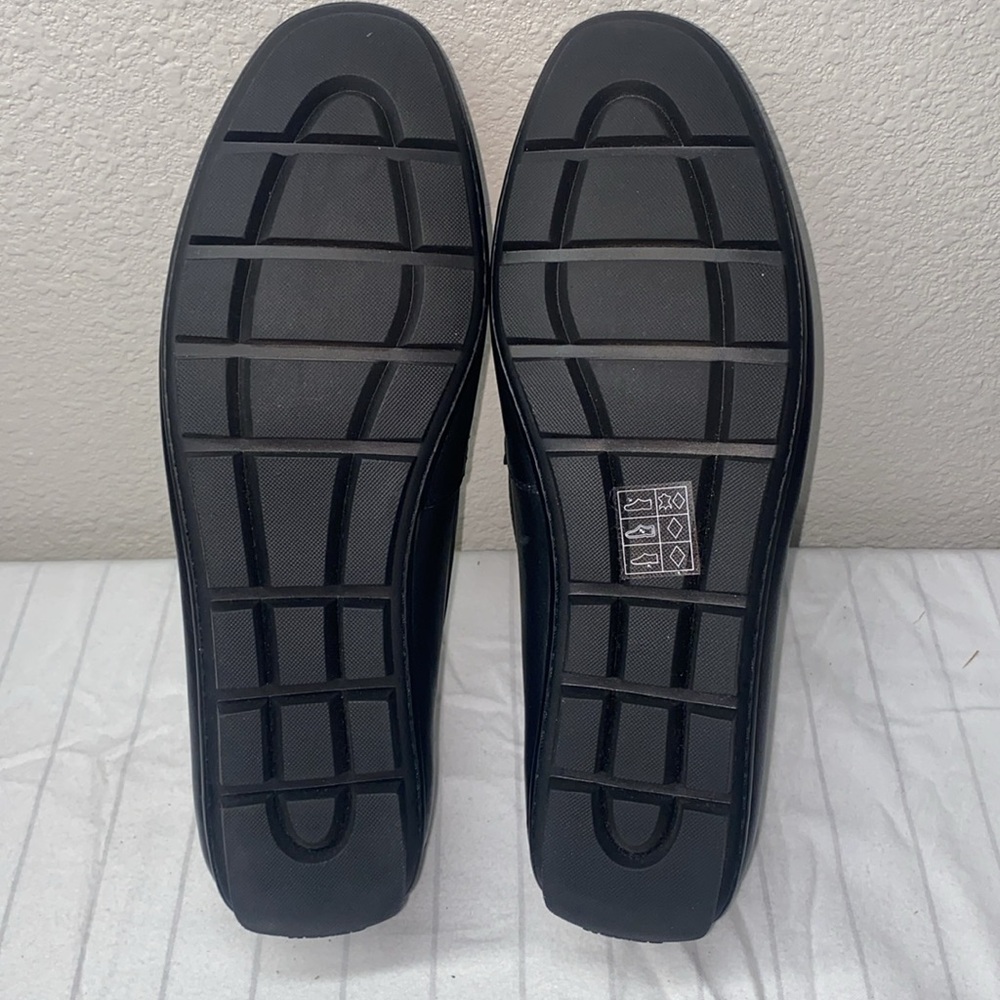 COACH Men Liam Driver In Signature Jacquard Men's Black Loafers size 12D‎ - Picture 7 of 9